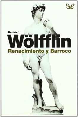 Heinrich Wölfflin Renacimiento y Barroco