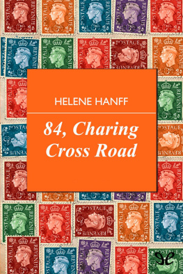 Helene Hanff 84, Charing Cross Road