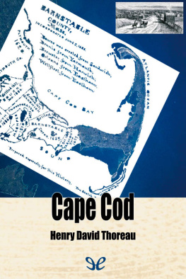 Henry David Thoreau Cape Cod