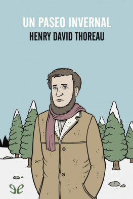 Henry David Thoreau - Un paseo invernal