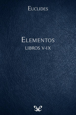 Euclides Elementos Libros V-IX