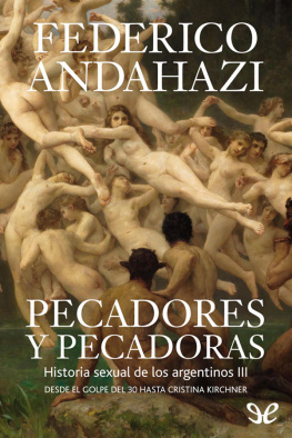 Federico Andahazi Pecadores y pecadoras