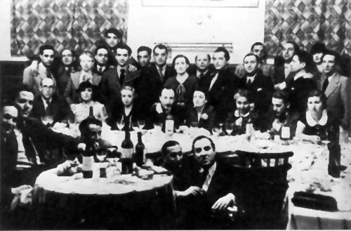 13 de mayo de 1935 Cena en homenaje a Lulú y Hernando Viñes asisten Domingo - photo 10