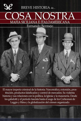 Fernando Bermejo Breve historia de Cosa Nostra