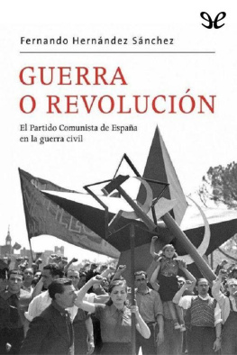 Fernando Hernández Sánchez - Guerra o revolución