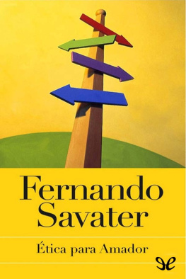 Fernando Savater Ética para Amador