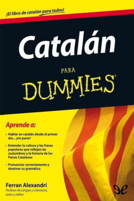 Ferran Alexandri - Catalán para dummies
