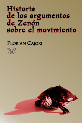 Florian Cajori - Historia de los argumentos de Zenón sobre el movimiento