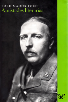 Ford Madox Ford Amistades literarias