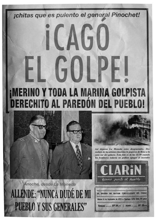 Portada del diario Clarín 11 de septiembre de 1973 Inauguración de Synco - photo 6