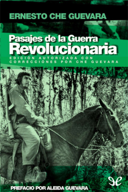 Ernesto Che Guevara Pasajes de la guerra revolucionaria