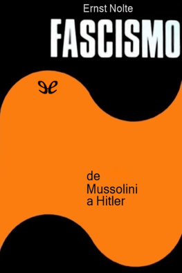 Ernst Nolte Fascismo
