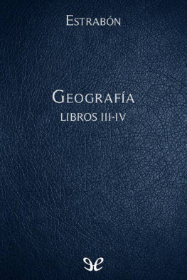 Estrabón - Geografía Libros III-IV