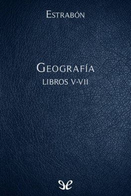 Estrabón Geografía Libros V-VII