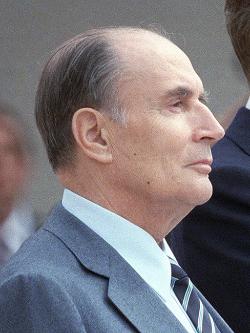 Retrato de Franois Mitterrand de 1984 Tras su reelección el general quiere - photo 3