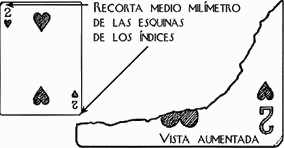 Figura 1 Sujetando la baraja en la posición habitual para cuadrar la esquina - photo 1