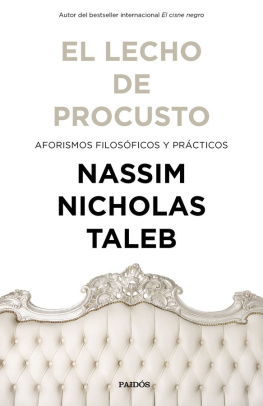 Nassim Nicholas Taleb - El lecho de Procusto