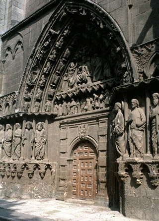 Apóstoles de la Puerta de la Coronería Catedral de Burgos Las jambas de esta - photo 5