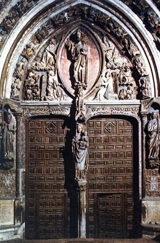 Virgen Blanca Catedral de León Obra suya es la efigie de la Virgen del mainel - photo 8