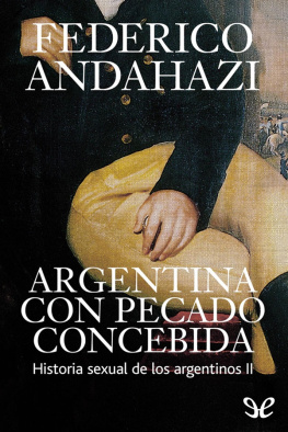 Federico Andahazi Argentina con pecado concebida
