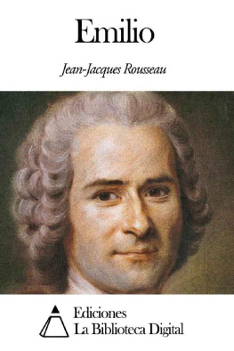 Jean-Jacques Rousseau Emilio