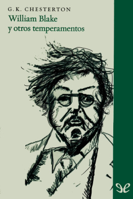 G. K. Chesterton - William Blake y otros temperamentos