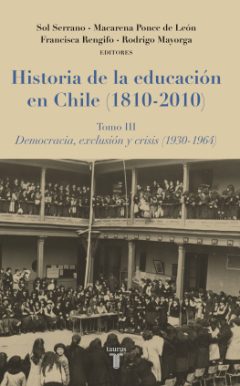 Sol Serrano - Historia de la educación en Chile (1810-2010)