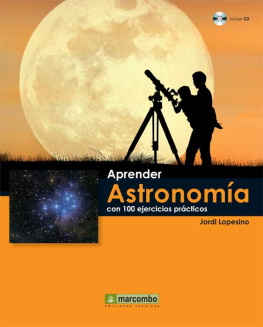 Lopesino - Aprender Astronomía con 100 ejercicios prácticos