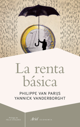 Philippe Van Parijs y Yannick Vanderborght - La renta Básica