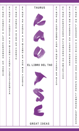 Tse - El libro del Tao