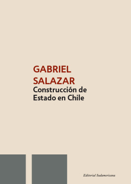 Gabriel Salazar Construcción de Estado en Chile (1800-1837)