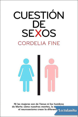 Cordelia Fine Cuestión de sexos