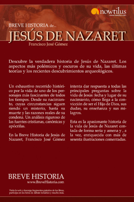 Jesucristo Breve historia de Jesus de Nazaret