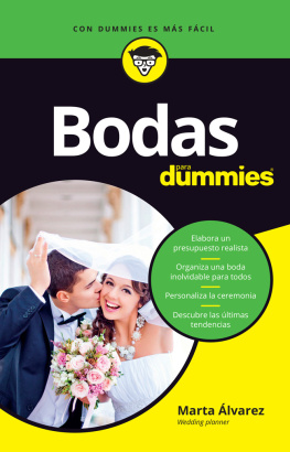 Marta Álvarez Izcue Bodas para Dummies