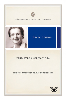 Rachel Carson Primavera silenciosa