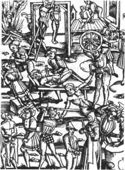 Formas de ejecución mutilación y tortura de la Inquisición Alemania 1572 - photo 12