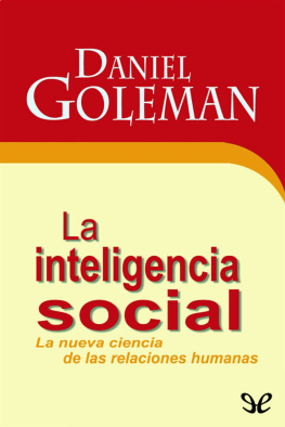 Daniel Goleman - La inteligencia social