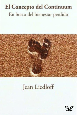 Jean Liedloff - El concepto del continuum