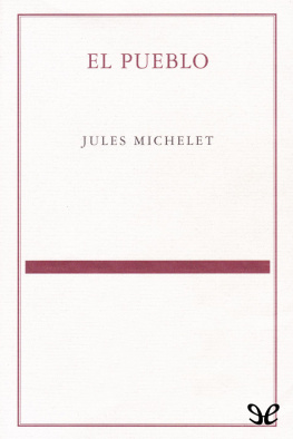 Jules Michelet - El pueblo