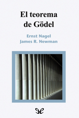 Ernest Nagel El teorema de Gödel