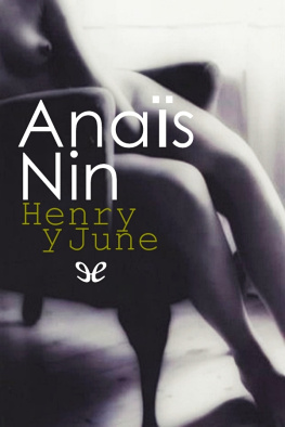Anaïs Nin - Henry y June
