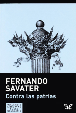 Fernando Savater Contra las patrias