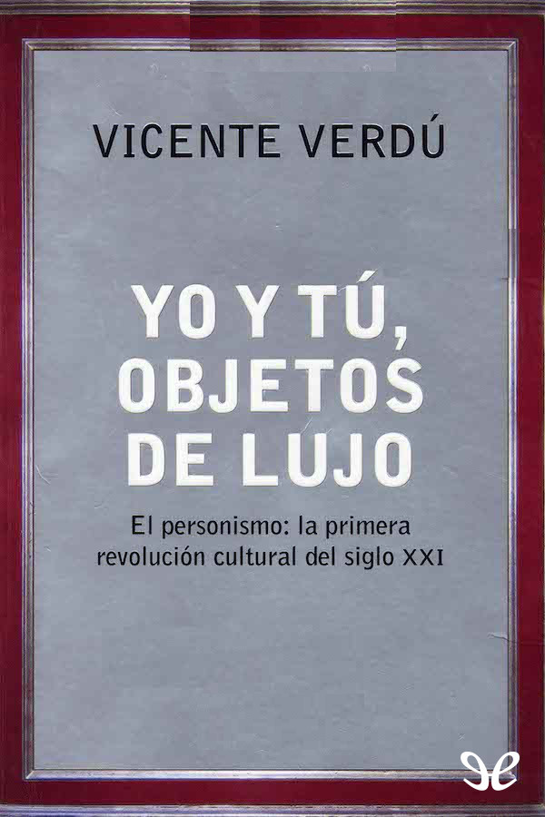 Vicente Verdú uno de los analistas de los cambios sociales más prestigiosos - photo 1