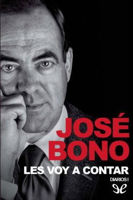 José Bono - Les voy a contar