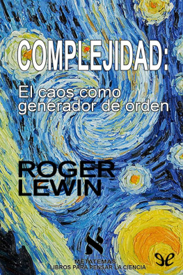 Roger Lewin Complejidad
