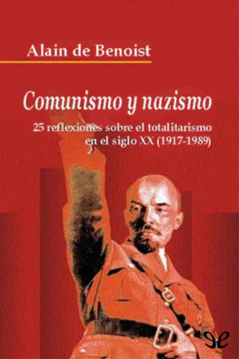 Alain de Benoist Comunismo y nazismo