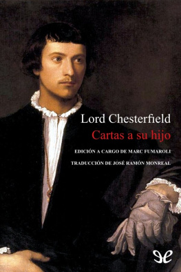 Lord Chesterfied - Cartas a su hijo