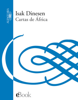 Isak Dinesen Cartas De África