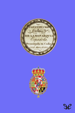 Cortes de Cádiz Constitución Española de 1812