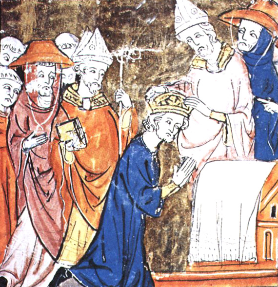 Coronación de Carlomagno por parte del papa León III Según el biógrafo de - photo 3